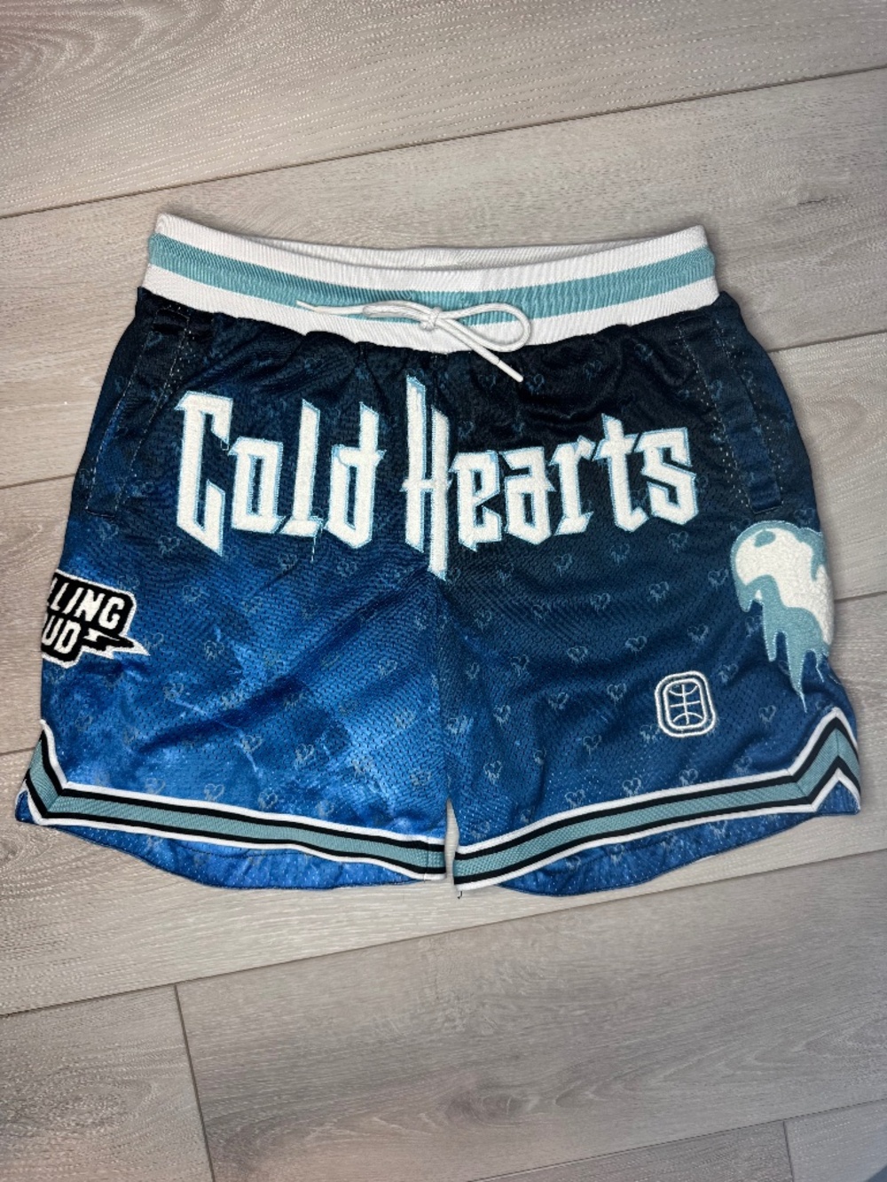Rolling Loud Cold Hearts Mesh Shorts M